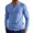 Blue, variant on Rggeeun Men'S T-Shirt Solid Color Henley Buttons Long Sleeve Collar Slim Fit Lightweight Knit For Daily Office Vintage Tee,Black,L