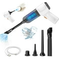 thumbnail image 1 of NICE BUDDY Cordless Vacuum Cleaner-Mini Air Duster, Portable Handheld Vacuum, 3 in1Dry Use for Car Keyboard,Dust Buster & Air Blower for Kitchen, 6000PA Suction,Inflate/Deflate Swim Ring, 1 of 7