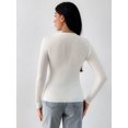 thumbnail image 4 of Solid White and Black Tops Sweaters 2024 Autumn Winter Long Sleeve Turtleneck Pullovers Fashion Womens Sweaters Femme Clothing, 4 of 5