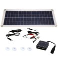 thumbnail image 1 of 1X8W 12V Dual USB/DC Flexible Solar Panel Efficient Car Battery Charge Camping, 1 of 10