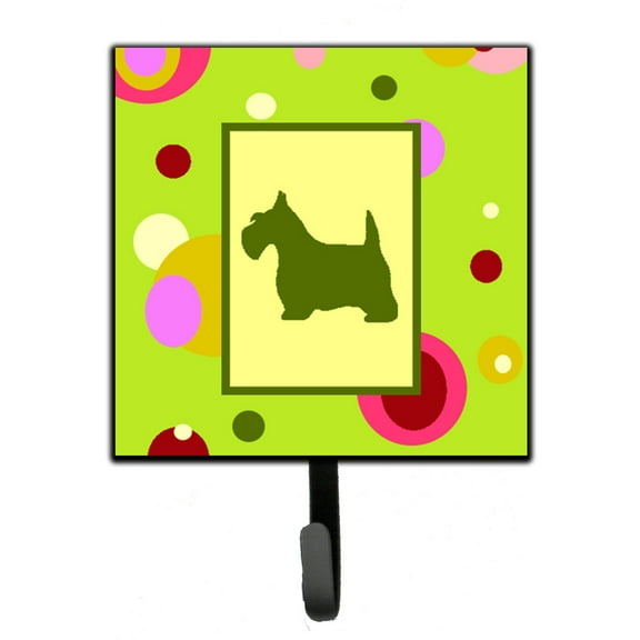 Carolines Treasures CK1147SH4 Scottish Terrier Leash or Key Holder Single Hook multicolor