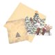 thumbnail image 1 of Tarjeta de felicitación con forma tridimensional de fiesta de Navidad, papel decorativo con sobre, 1 of 8