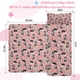 thumbnail image 5 of Pink Border Collie Dog and Flower Floral Toddler Nap Mats for Kids Preschool,Sleeping Mat Bag or Kids,Toddler Sleeping Bag,Toddler Nap Mat or Daycare, 5 of 6