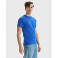 thumbnail image 3 of Hanes Men Crew neck T-Shirt 4-Pack ComfortSoft 100% Cotton Heavyweight Tee Plain, 3 of 11