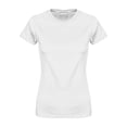 thumbnail image 2 of White Women's Short Sleeve T-shirt, Women'S Basic Cotton Crew Neck Slim Fit Tee Tunic Length T Shirt,Women's Short sleeve T-shirt XL, 2 of 4