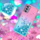 thumbnail image 4 of Funda para Motorola MOTO G Stylus 2022 4G Transparente con Brillos Carcasa Protectora Antigolpes con Glitter Brillante, 4 of 5