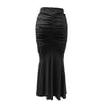 thumbnail image 5 of Njagoc3 Womens High - Waisted Fitted Mermaid Skirt - Chic for Summer Evening Events, 5 of 6