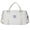 White, variant on 50% Off Clear! Travel Duffle Bag For Women Sport Gym Tote Bag With Toiletry Bag Large Overnight Bag For Women Girls Travel Gym Bag For Labor White