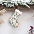 thumbnail image 6 of Rateoe Rabbit And Butterfly Print Christmas Stockings,18 Inch Large Christmas Stockings Decoration Ornaments for Holiday Home Fireplace Indoors, 6 of 7