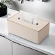 thumbnail image 3 of Fashion Leather Tissue Box - Pearl White - 25*13.5*10.5cm - 1pc, 3 of 5