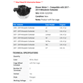 thumbnail image 2 of Blower Motor 1 - Compatible with 2017 - 2019 Mitsubishi Outlander Sport 2018, 2 of 2