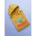 thumbnail image 3 of 4Th July Free To Sparkle Hoodie Women -Image by Shutterstock, Female 3X-Large, 3 of 4