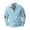 A-Blue1278, variant on Womens Textured Henley Sweatshirt Long Sleeve Elbow Patch Pullover Knit Top Soft Retro Casual Sweatshirts