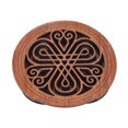 thumbnail image 4 of Graflsoa Acajou Cache-Trou pour Guitares Folk 10cm - Réducteur de Retour & Protecteur Décoratif, 4 of 7