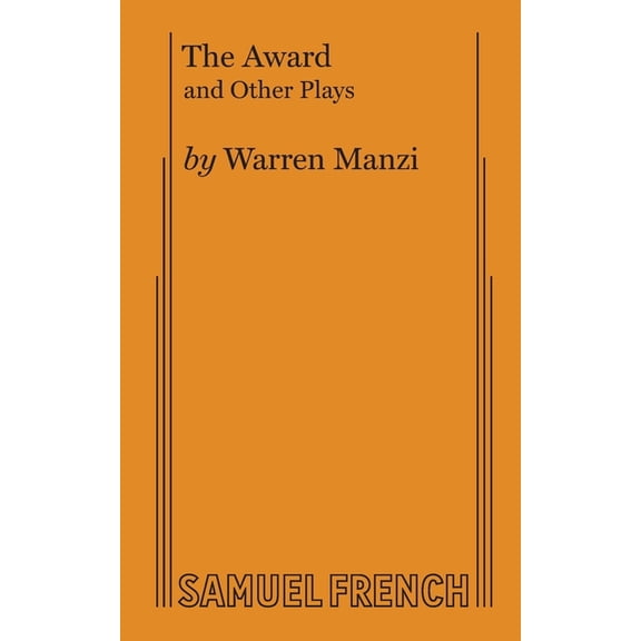 The Award and Other Plays, (Paperback)