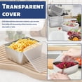 thumbnail image 4 of 5pcs Stainless Steel Food Containers with Lids, Stacking Snack Container, Reusable Containers For Snacks, Prep Containers Metal Lunch Container for Office, 4 of 7