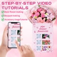 thumbnail image 3 of Natonhi 500 Pcs Thick Pipe Cleaners for DIY Flowers & Crafts – 5 Colors Chenille Stems with Glue Guns & Tape Measure – Perfect for Family Fun & Creativity, Holiday & Room Decorations, 3 of 8