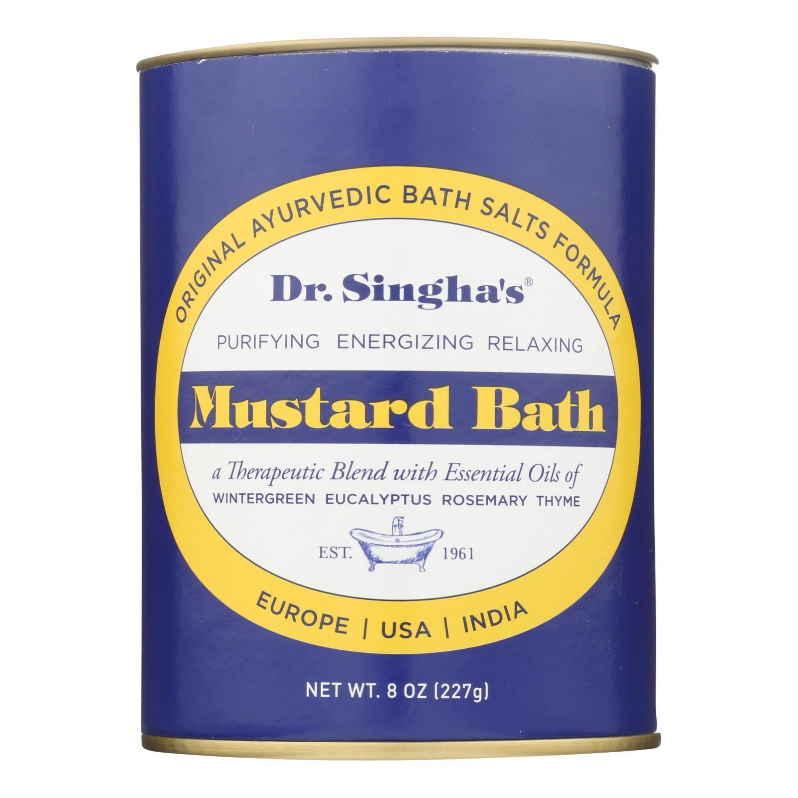 LANTRO JS Mustard Bath, 8 oz