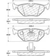thumbnail image 2 of Centric 106.06922 Disc Brake Pad, 2 of 3
