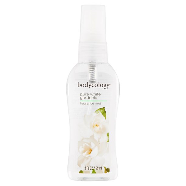 (4 Pack) Bodycology Pure White Gardenia Fragrance Mist, 2 fl oz