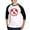 Black/White, variant on CafePress - Noclowns Baseball Jersey - Cotton Baseball Jersey, 3/4 Raglan Sleeve Shirt