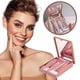 thumbnail image 1 of Set de 5 pinceles de maquillaje, set de viaje con mini pincel para polvos sueltos, pincel para base de maquillaje y pincel para sombra de ojos, 1 of 7