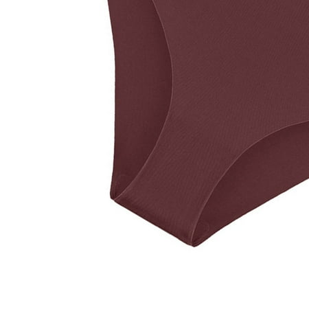 Aayomet Underpants For Women Briefs Ice Crotch Silk Seamless Underwear Women Women s Panties C XXL