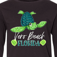 thumbnail image 4 of Inktastic Vero Beach, Florida Happy Sea Turtle Long Sleeve Youth T-Shirt, 4 of 5