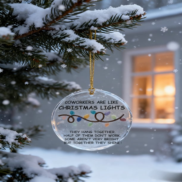 Adornos navideños, adornos navideños, regalos navideños, colgante decorativo navideño transparente, colgante de recuerdo de vidrio marino, artículos decorativos