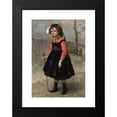 thumbnail image 2 of Jean-Baptiste-Camille Corot 13x18 Black Modern Framed Museum Art Print Titled - The Little Pie, 2 of 5