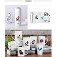 thumbnail image 4 of TikTok Logo 50Pcs Stickers Hot Social Software TIK Tok Waterproof Decal Laptop Motorcycle Luggage Snowboard Fridge Phone Car Sticker, 4 of 7