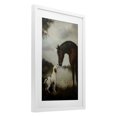 thumbnail image 2 of Stupell Industries Victorian Hound & Horse Companions White Framed Print Under Glass, 17 x 23, by Petals Prints Design, 2 of 8