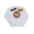 thumbnail image 1 of DC Comics Girls Wonder Woman Circle Logo Sweatshirt, 1 of 5