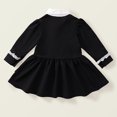 thumbnail image 6 of Mikilon Girl Long Sleeve Dress Cotton Casual Applique Christams Tunic Shirt Clothes, 6 of 9