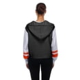thumbnail image 2 of Women's New Era  Black San Francisco Giants Boxy Lace-Up Hoodie, 2 of 4