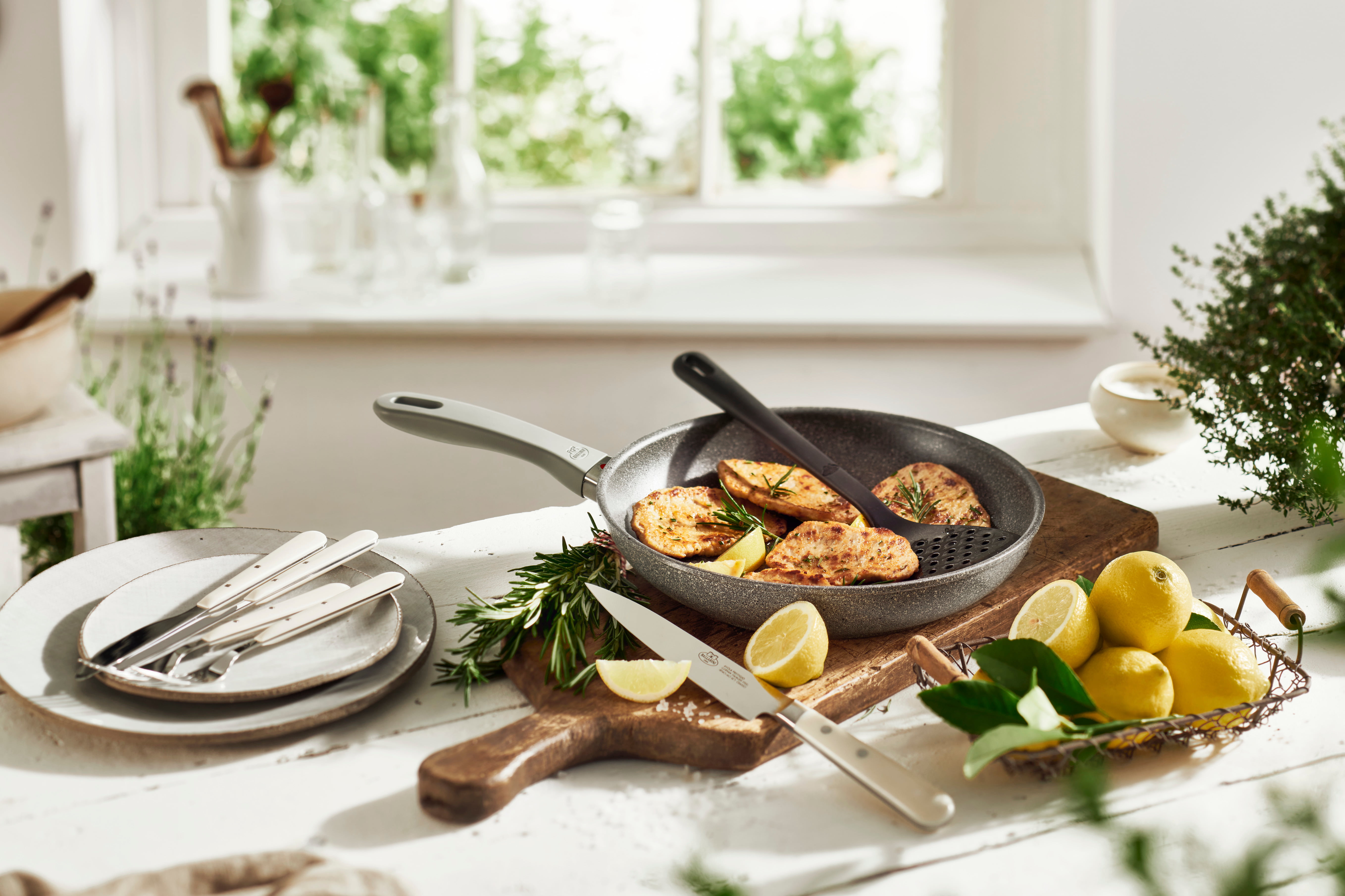 BALLARINI Parma by HENCKELS Forged Aluminum 3-pc Nonstick Fry Pan Set, Made  in Italy, 3-pc - Harris Teeter