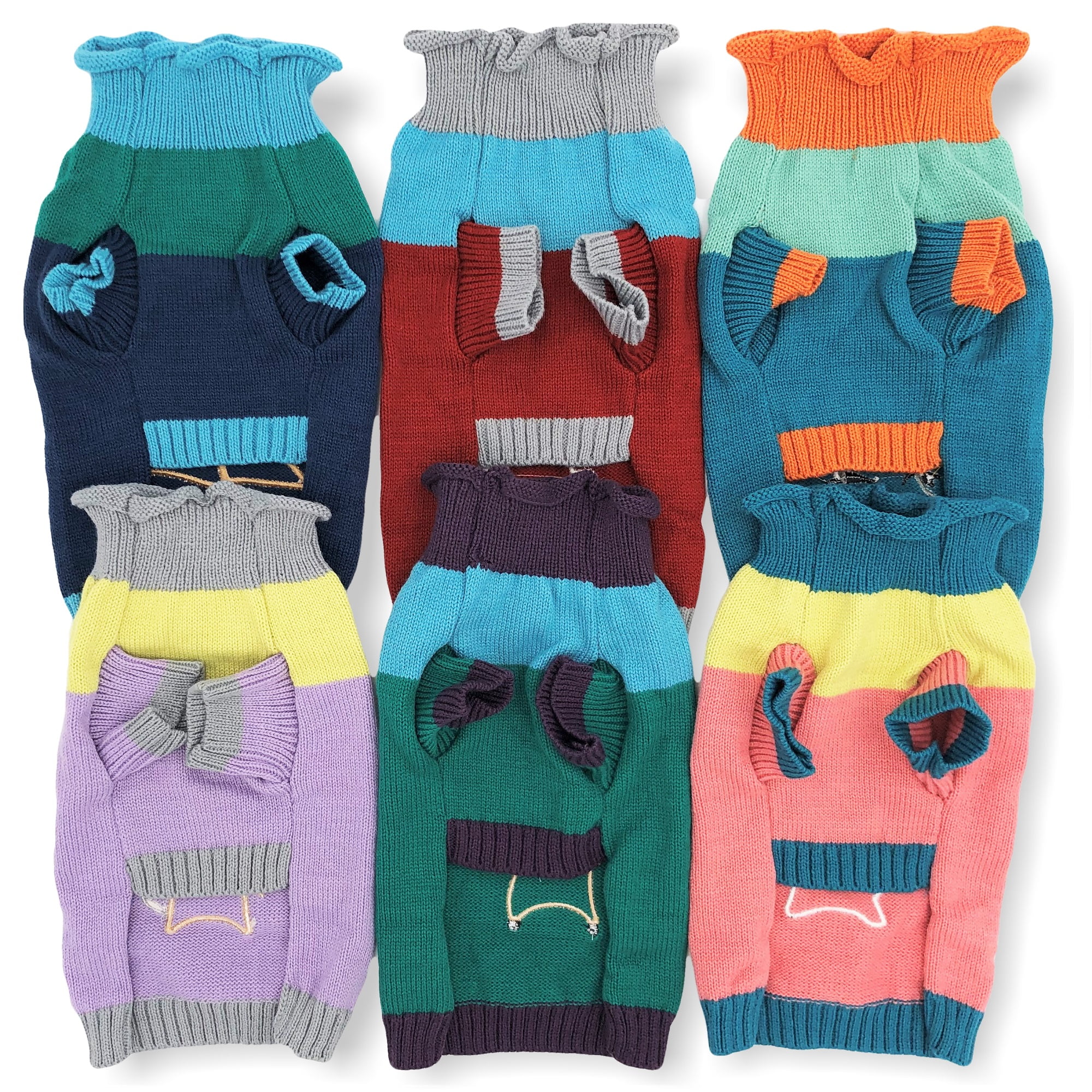 FunnyDogClothes Cozy Knit Pullover Acrylic Dog Sweater