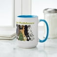 thumbnail image 4 of CafePress - Xmasn6colorshh Ceramic Mug - 15 oz Ceramic Large White Novelty Mug, 4 of 4