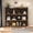 Espresso, variant on 10-shelf Bookcase,Walnut