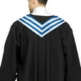 thumbnail image 4 of More design Graduation shawl Greece Flag Greek & United States Flag Stole Sash Honor Study Aboard International Students, 4 of 8