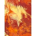 thumbnail image 2 of Moore, Regina 12x14 Gold Ornate Wood Framed with Double Matting Museum Art Print Titled - Nomadic Blaze I, 2 of 4