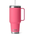 thumbnail image 3 of YETI Rambler 42 oz Straw Mug, Vacuum Insulated, Stainless Steel, Tropical Pink, 3 of 7