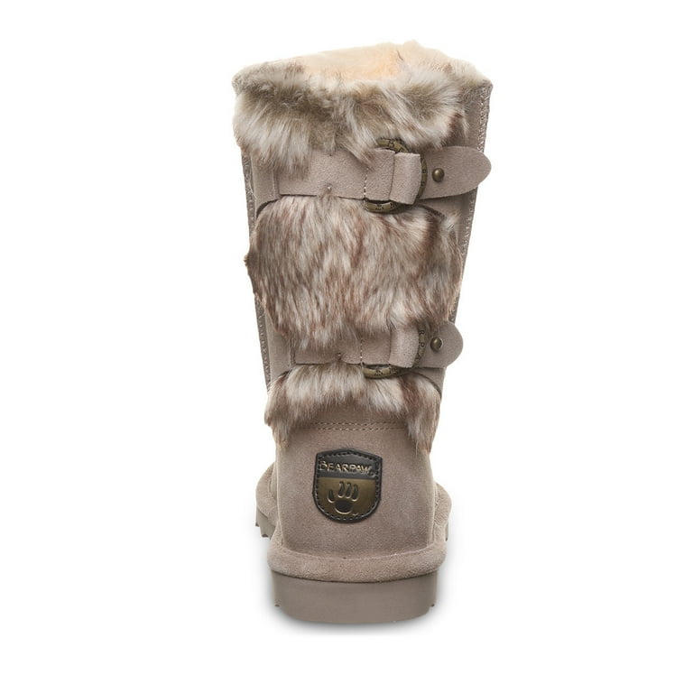 Fluffy bearpaw boots hotsell