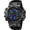 All Black, variant on Tactical Watch for Men 50M Waterproof Analog Digital Watches with Dual Time, LED Backlight, Alarm, Stopwatch Military Style Shock-Resistant Silicone Band Outdoor Watch