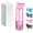 Pink, variant on TCKJ Tritan Sports Water Bottle with Straw and Locking Lid, 25 oz, Blue