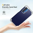 thumbnail image 5 of JTCASES for Motorola Moto Edge 2021 Case, Drop Resistant Corners, Wireless Charging, Heavy Duty Shockproof Hybrid Hard PC Bumper, Camera Protection, Skin-feel Anti-scratch Tough Cover, Darkblue, 5 of 7