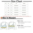 thumbnail image 3 of Women Fashion Printed Bra Wire Free Underwear One-Piece Bra Everyday Underwear, 3 of 5