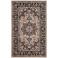 thumbnail image 3 of SAFAVIEH Lyndhurst Harper Traditional Bordered Area Rug, Cream/Anthracite, 3'3" x 5'3", 3 of 5