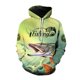 thumbnail image 3 of Nueva sudadera con capucha con estampado 3D de pesca salvaje para hombres, sudadera para entusiastas de la caza de peces, sudaderas de talla grande para hombres y mujeres, 3 of 5
