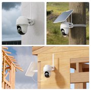 Reolink Go PT Plus 2K+ 4G LTE Battery Security Camera, Smart Detection, Color Night Vision, Pan Tilt & Auto Tracking